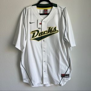 Nike Oregon Ducks Baseball Jersey NWT